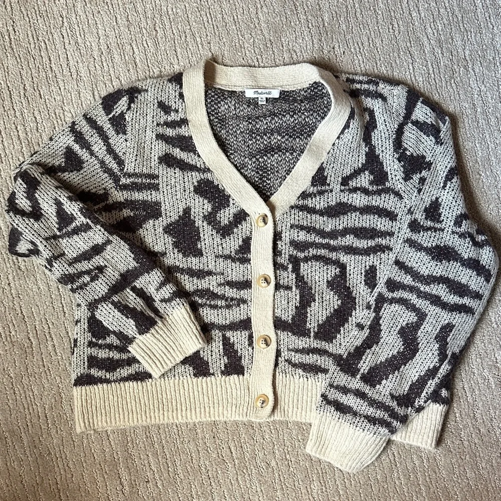 Madewell alpaca blend cardigan - Picture 1 of 4